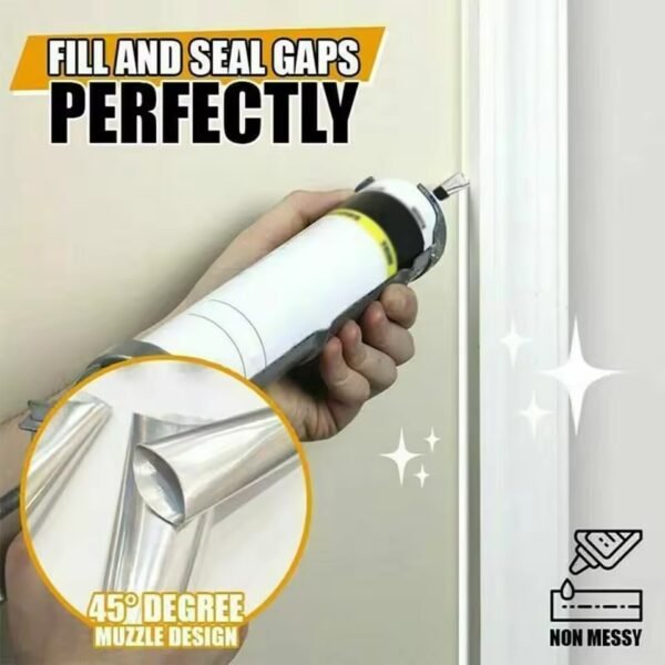 14PCS Stainless Steel Caulk Nozzle Set - Image 3