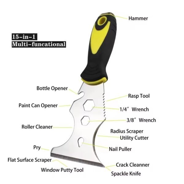 15 in 1 Multi Use Putty Knife - Image 3