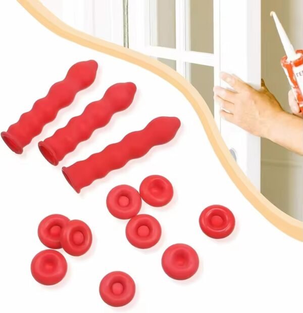 20pcs Caulking Gun Nozzles Cap - Image 2
