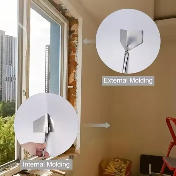4Pcs Stainless Steel Drywall Scrapers - Image 5