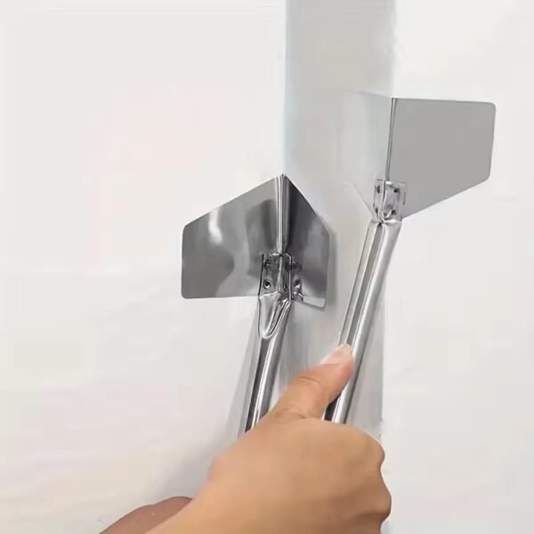 4Pcs Stainless Steel Drywall Scrapers - Image 2