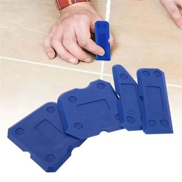 4pcs Silicone Glass Cement Scraper Set - Image 3