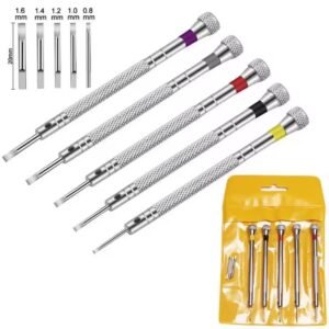 Watch Repairing Steel Screwdriver Set