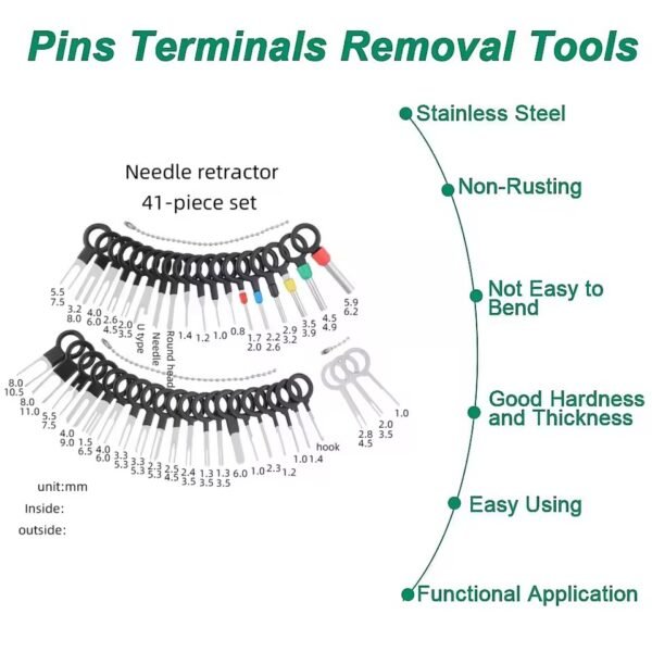 Car Terminal Removal Tools Kit - Image 4