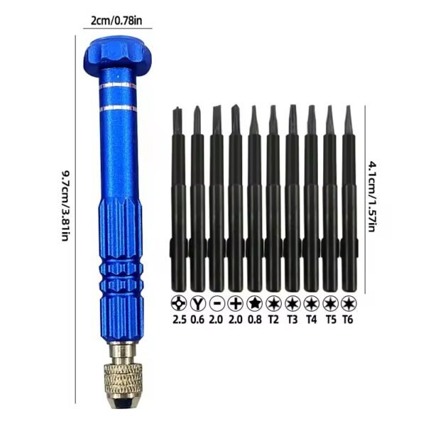 10-in-1 Precision Phone Repair Screwdriver Set - Image 5