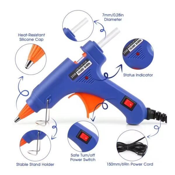 20W Hot Melt Glue Gun - Image 6