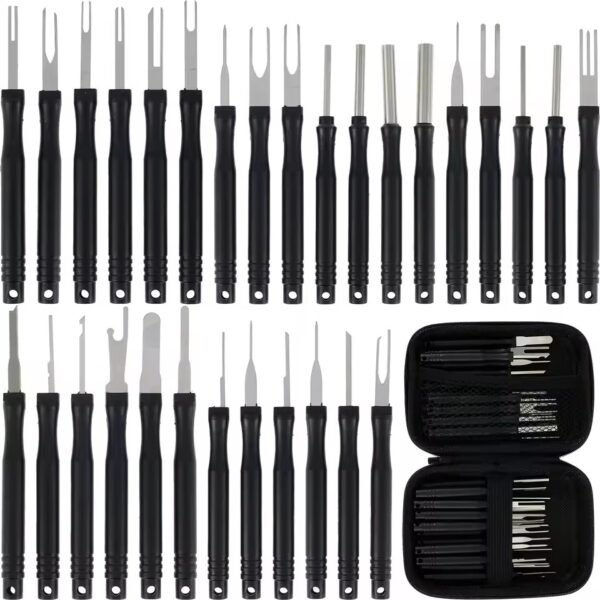 30Pcs Auto Terminal Pin Removal Tool Kit