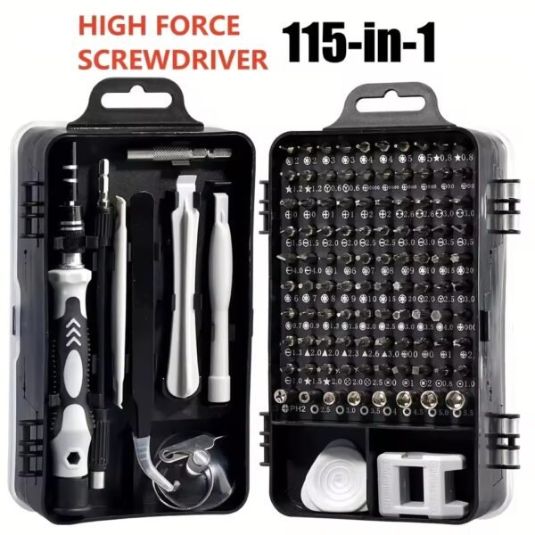 Electronics Screwdriver Set 115 in 1 for Phone and Laptop Repair - Image 5